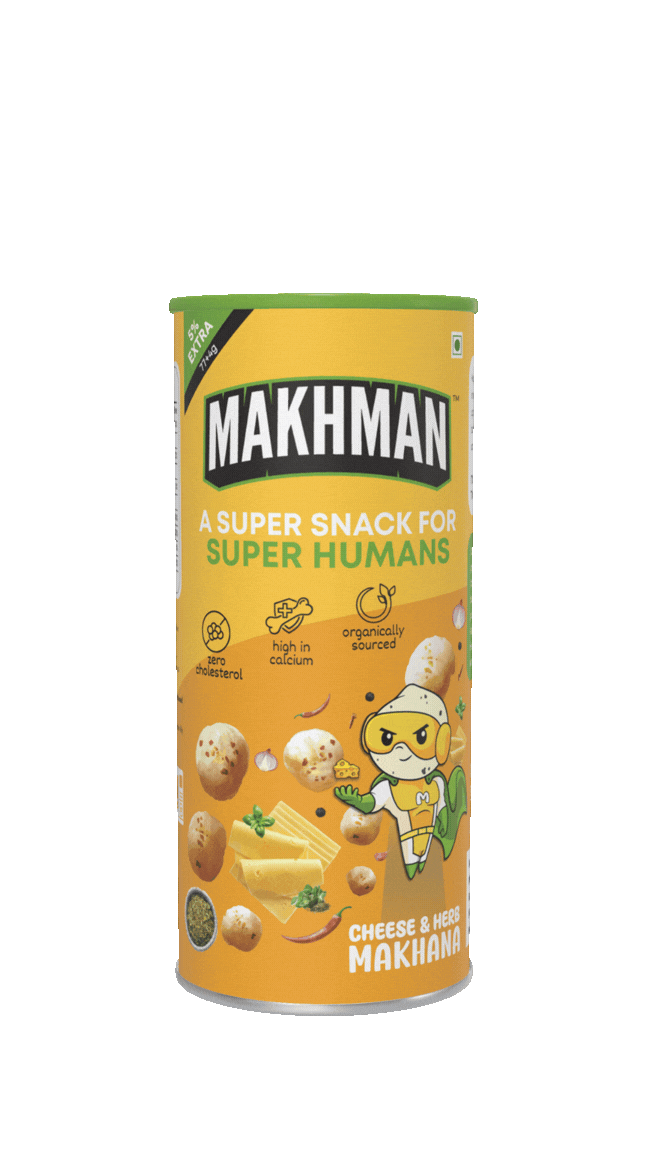 Cheese & Herbs Makhana animation